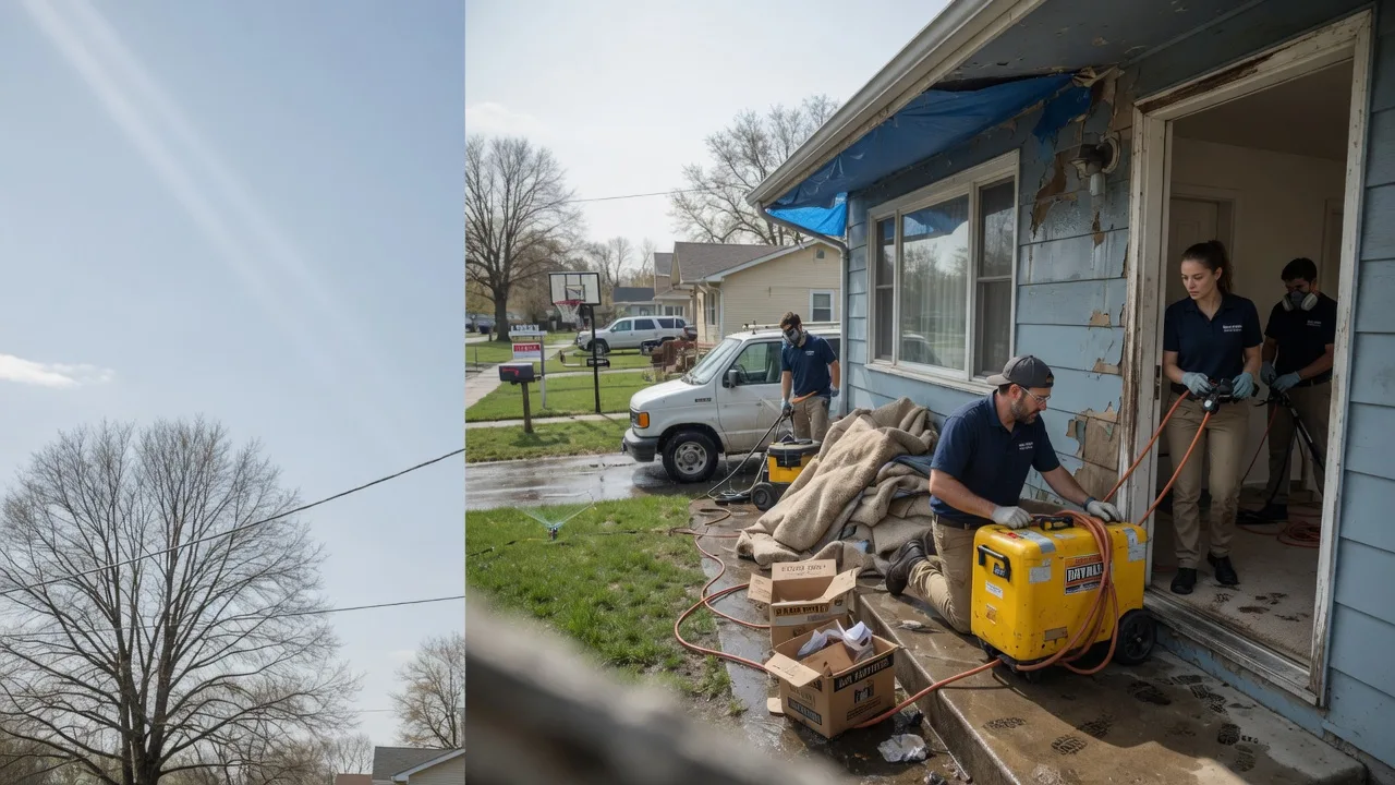 Basement Flood Cleanup in Weston, NE near me